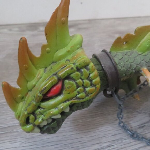 Mega Bloks Krystal Wars Marauders Cliff Green Dragon NO WINGS+2 Figures (K438) - Picture 6 of 10